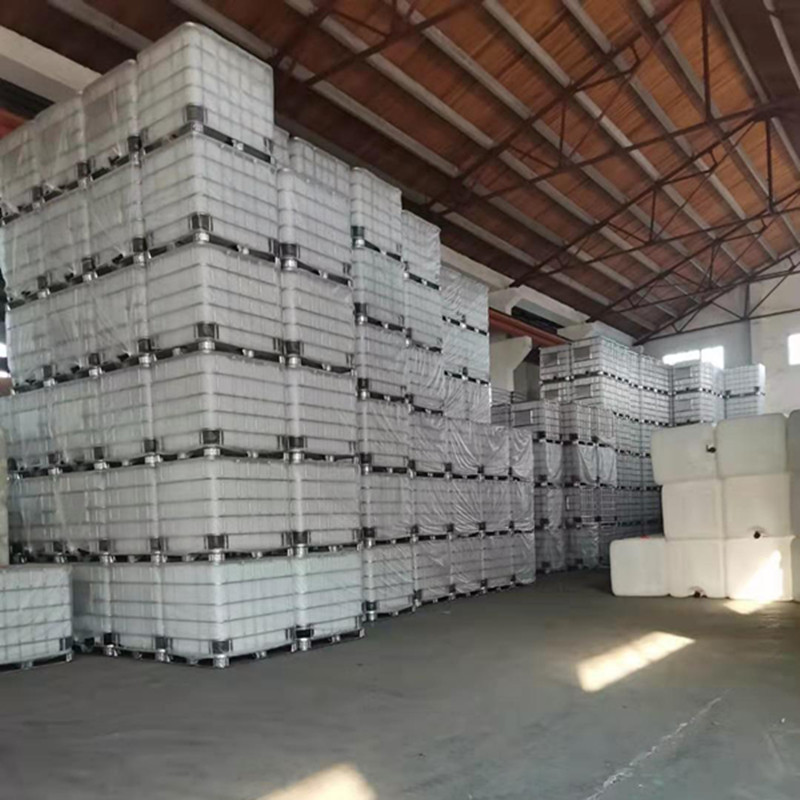 厂家供应 嘉兴吹塑吨桶 卡谱尔方形塑料桶 1000升吨桶图片
